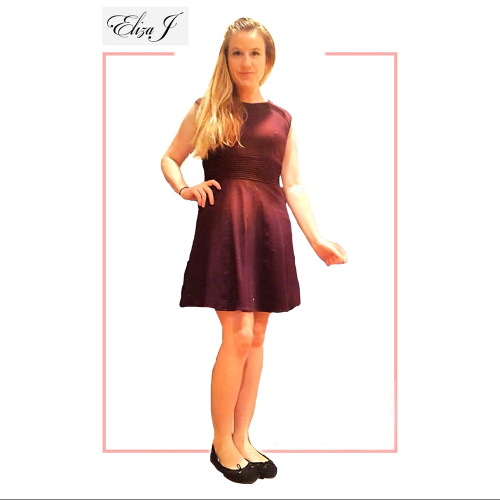 Eliza J Delfine pointe dress